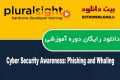دانلود دوره آموزشی PluralSight Cyber Security Awareness: Phishing and Whaling
