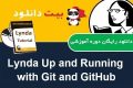 دانلود دوره آموزشی ویدیویی Lynda Up and Running with Git and GitHub آموزش نرم افزار گیت و سرویس گیت هاب