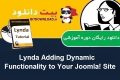 آموزش Lynda Adding Dynamic Functionality to Your Joomla! Site