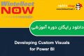 دانلود دوره آموزشی WintellectNow Developing Custom Visuals for Power BI